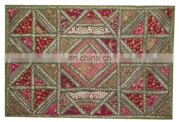 Ethnic Tribal Indian Handmade Designer Decoration Patchwork Wall Hanging photo-2