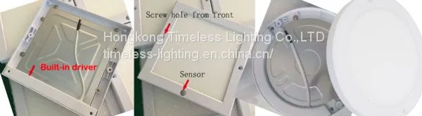 Recommended 220mm Round&Square Simplest Ceiling Light photo-2