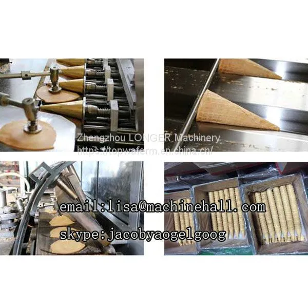 Sugar Cone Processing Plant Suppliers|Commercial Ice Cream Cone Baker photo-3