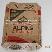 25 kg 50kg Cement Bag Price Kraft Paper Bag With Block Bottom photo-5