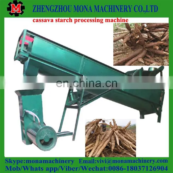 Fresh Cassava Processing Plant / Cassava Starch Production Line/making Machine photo-4