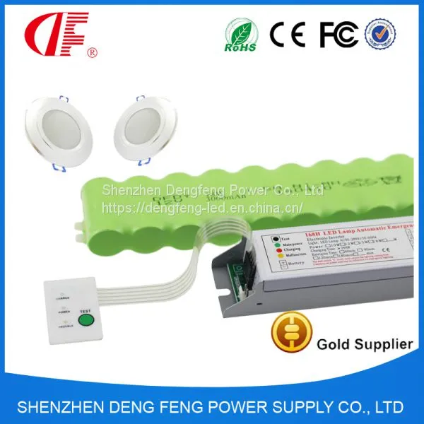 T5 T8 Tube Emergency Lighting Module With Emergency Power Kits for 12W 1h ~ 3h