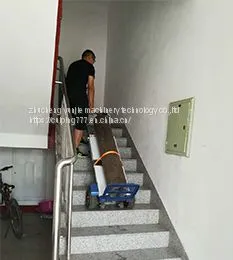 Подъем по лестнице, электролевый автоматический тележка для подъема и спуска тяжелых грузов по лестнице