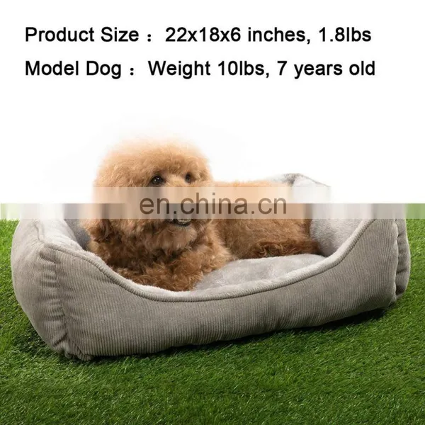 Warming Dog Bed for Pet Plush Rectangle Nest Puppy Sleeping Pet Supplies photo-6
