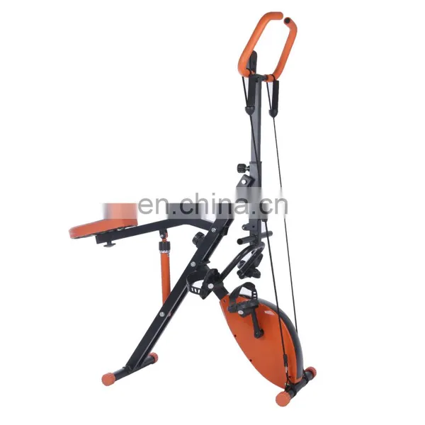 Body Fit Exercise Equipment Foldable Magnetic Control Riding Exercise Machine Total Crunch Machine photo-4