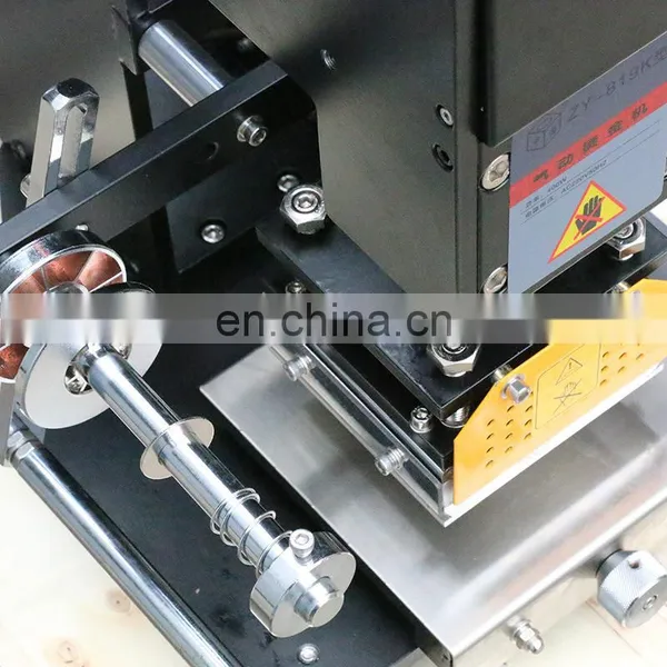 Manual Semi Automatic Hot Stamping Machine For Leather,bottle,everthing photo-3