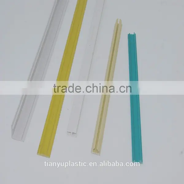 Rubber Protective Strips/clear Pvc Strip /extrusion Plastic Profile photo-4