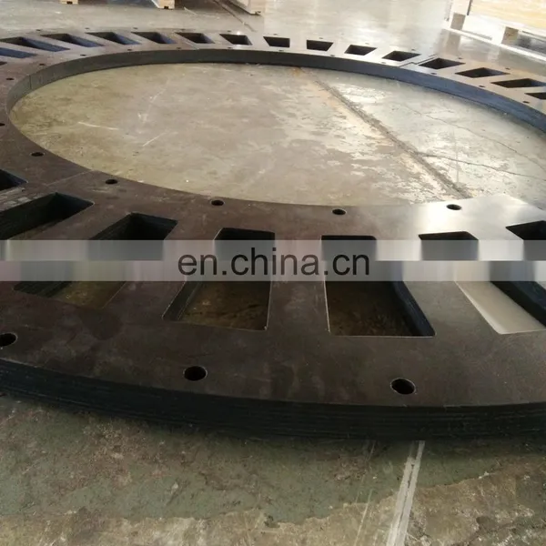 HDPE Block Solid Plastic Uhmw Parts, UHMWPE Construction Machinery Parts, UHMWPE Guide Plate Block Pillow Block Polyethylene photo-2
