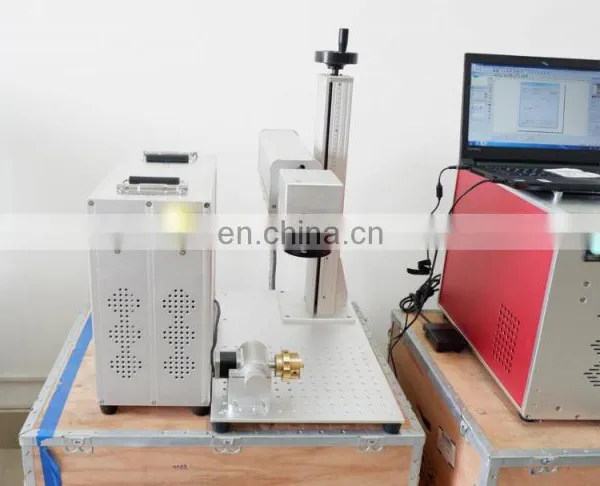 Outstanding Pet Bottles Recycle Polyester Staple Fiber Making Machine Mini Fiber Laser Marking Machine 20w photo-2