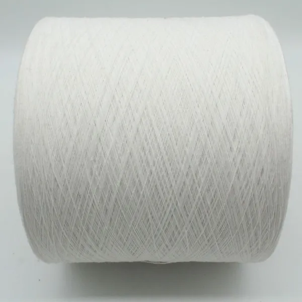 Recycled Cotton Yarn Manufacturers Supply Bleached White Ne16/1 Open-end Spinning 70/30 Polyester Cotton Yarns photo-4