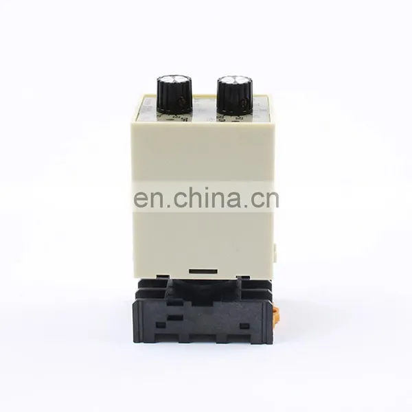 ST3PR Electrical Time Relay Counter Relays Knob Timer Relay With Socket Base Programme Twin Timer photo-3
