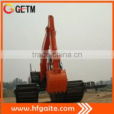 Dredging Machinery Amphibious Excavator With Side Pontoons photo-5