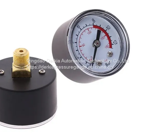 Air Compressor Hydraulic Hydraulic Derkia Pressure Gauge 0-12bar / 0-170psi