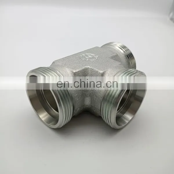 Competitive Price China Custom Hydraulic Carbon Steel Pipe Tee Fitting photo-2