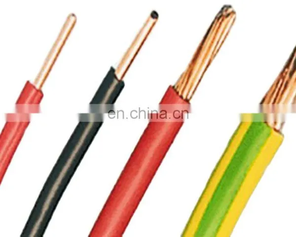 High Quality 600v Sing Core Overhead Copper Electric Wire With Factory Wholesale Price photo-5