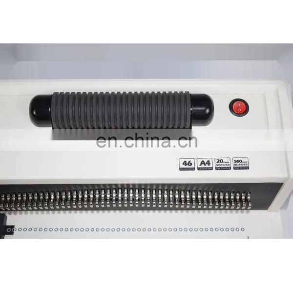 SBM-S20A A4 Spiral Binding Book Machine Book Binder SPIRAL BINDING MACHINE for Office Use photo-5