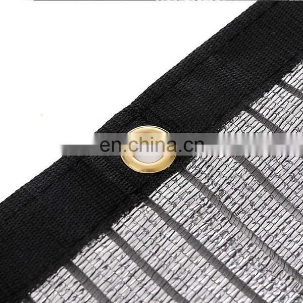 High Quality Shading Rate 85% 6 Needles Sliver Aluminum Foil Sun Shade Net For Garden Farm Shade Cover photo-3