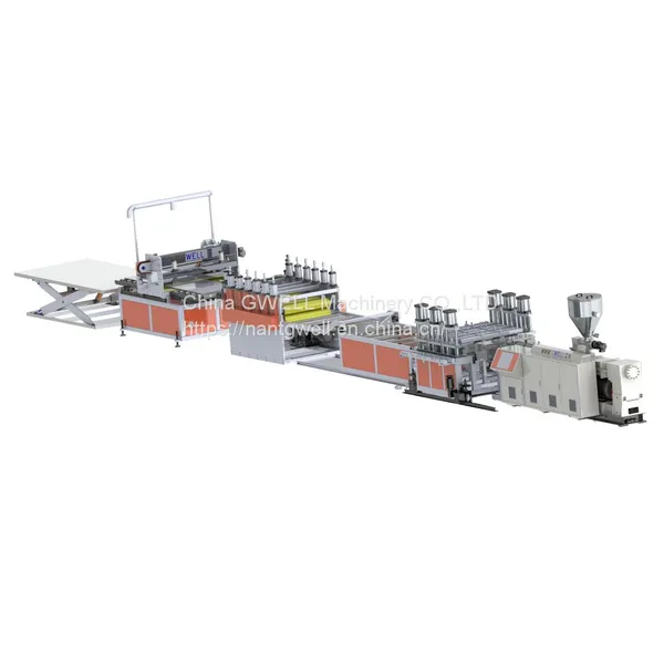 WPC Floor Extrusion Line