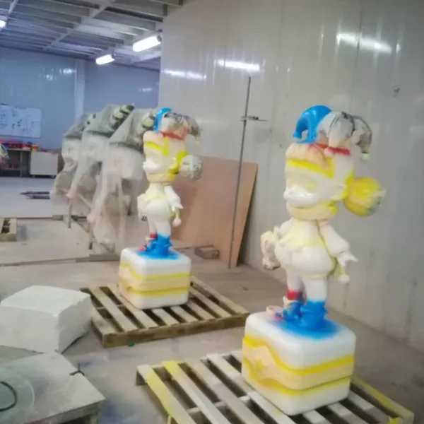 Fiberglass Simulation Model Type Fiberglass Cartoon Character Statue photo-3