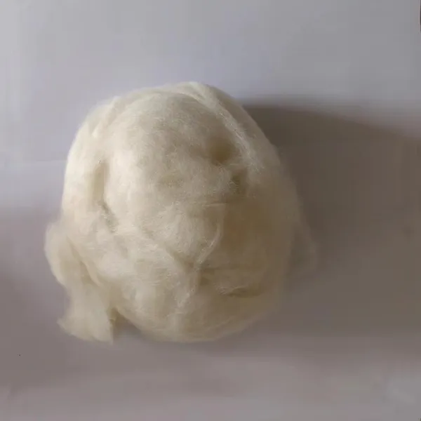 Mongolia Light Grey Cashmere Dehaired Cashmere Fiber 16.5micron photo-2