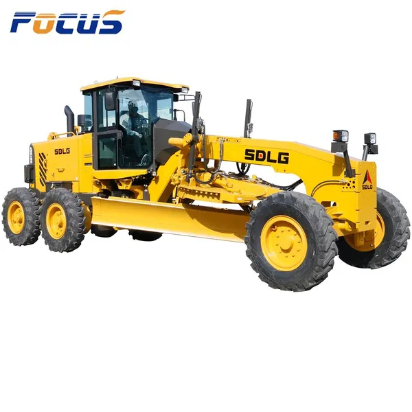 China Brand GR100 Road Grader Machine Mini Motor Grader With Front Bulldozer and Rear Ripper for Sale,170HP Motor Grader for Road Construction and Land Leveling