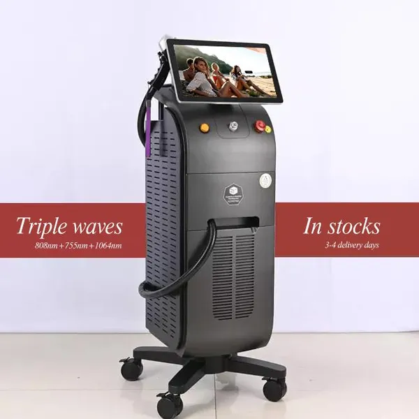 High Power 1800w Germany 808nm Ice Diode Laser Hair Removal 755 808 1064nm Laser Depilation Machine photo-2