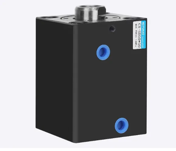Hydraulic Actuator Thin Cylinder Hydraulic Cylinders CX-SD20/25/32/40/50/63 Vertical Inner Teeth Fixture Die Square Cylinder photo-2