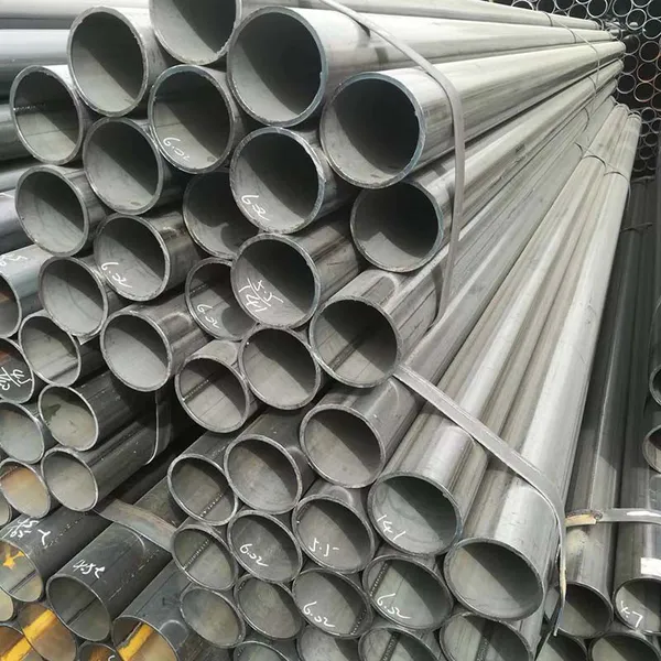 Mild Steel Tube Round Steel Pipe EN10219 S355J0H ERW Steel Pipe Hollow Sections Material for Bridge photo-3