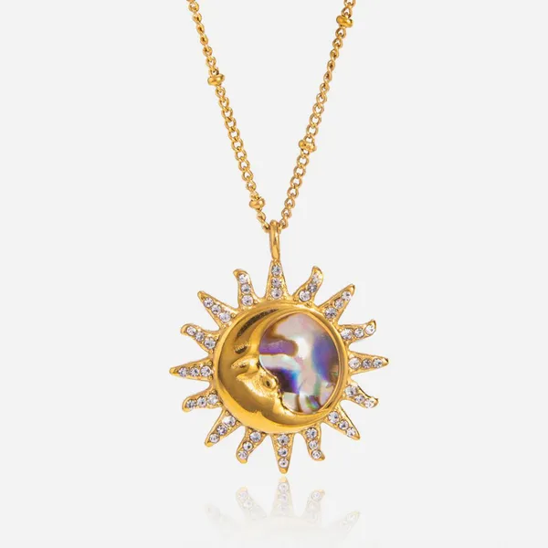 304 Stainless Steel Necklace With 18K Gold PVD Coating - 2-Year Color Retention Guarantee photo-3