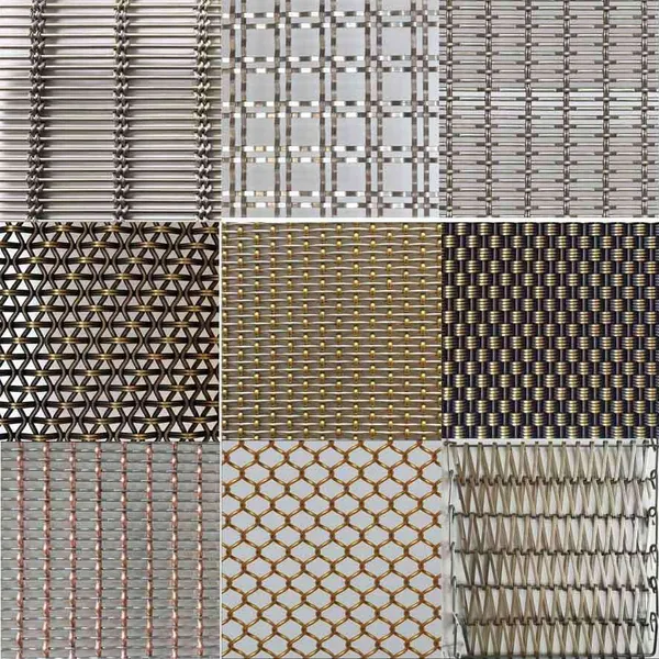 Stainless Steel Wire Mesh, Woven Metal Wire Mesh for Construction, Suitable for Cabinets and Decorative Mesh photo-3