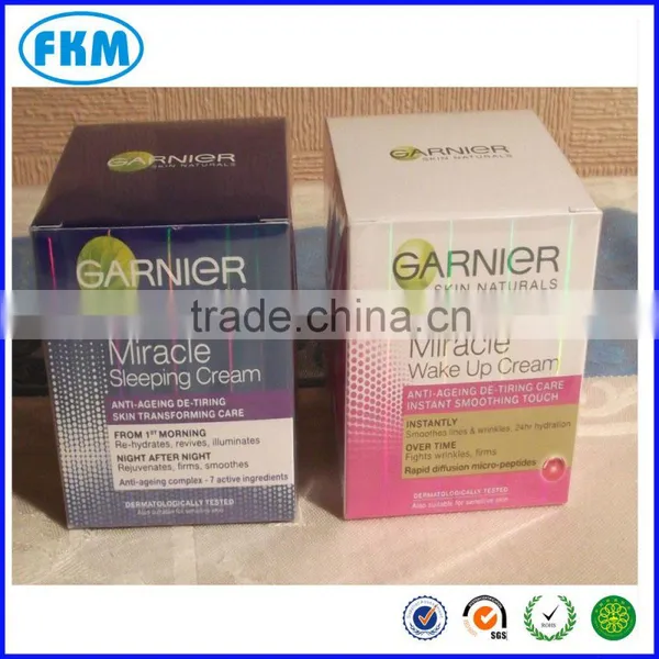 Recycled Materials Feature and Kraft Paper Paper Type CUSTOMIZE PAPER BOX FOR COSMETIC FACE CREAM photo-5
