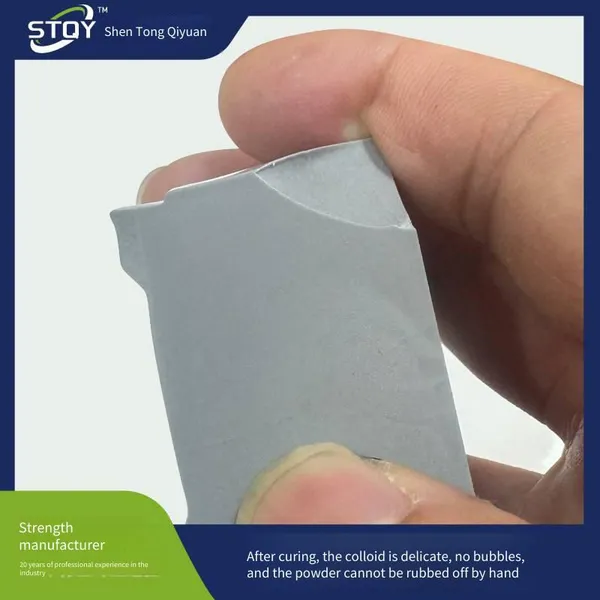 Stqy Two-component Room Temperature Curing Thermal Conductive Potting Adhesive Gf150 Waterproof and Moisture-proof Thermal Conductive Potting Adhesive for Lithium Batteries photo-2