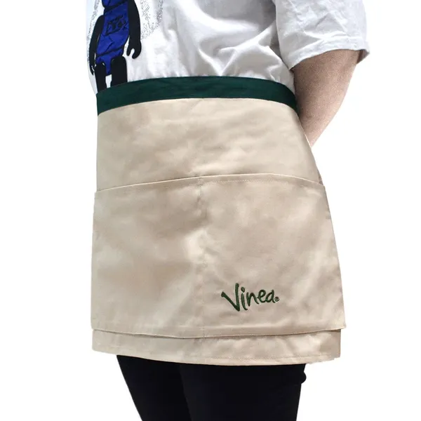 Stylish Short Apron for Waitstaff With Personalization Options photo-4