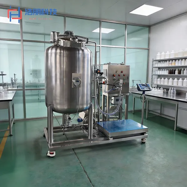 300L Stainless Steel Sanitary Dispensing Tank 0.75KW Agitation CIP Cleaning for Food Pharmaceutical​ photo-2