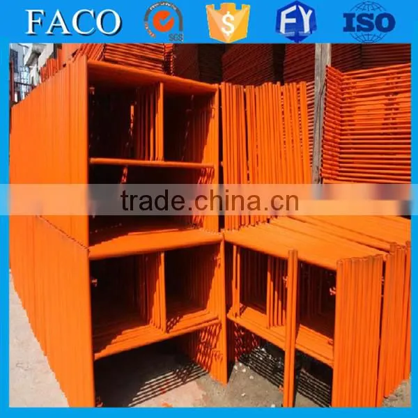 Galvanized Steel Cross Brace Cantilever Scaffolding Frame photo-5