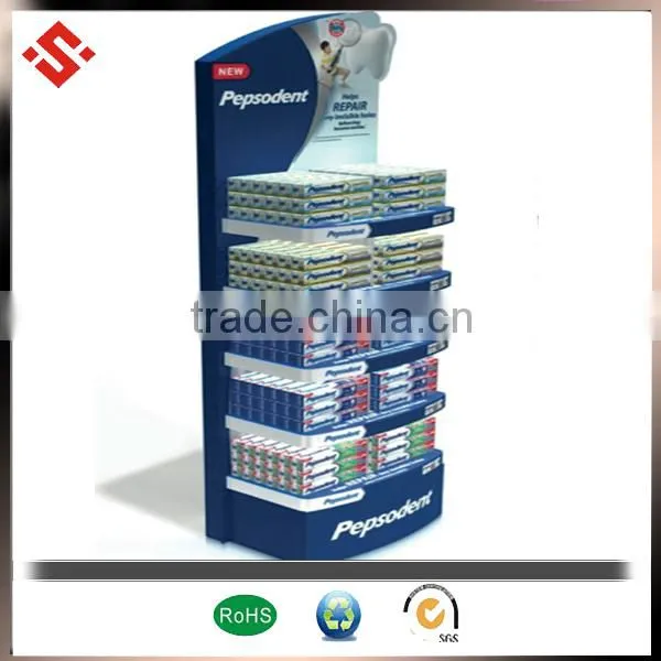 Floor Standing Hot Selling Display Shelf Custom Plastic Display Stand photo-4