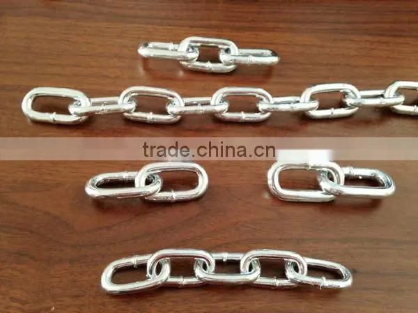 Steel Material and Drag Chain Function Welded Link Chain photo-2