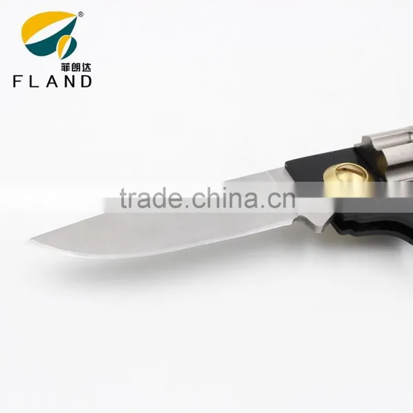 2015 New Arrival Wooden Handle Stainless Steel Folding Pocket Knife photo-3