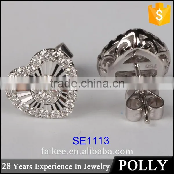 Dubai Gold Jewelry Earrings Micro Shine Plates photo-3