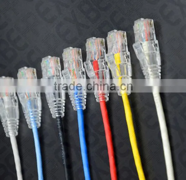 New Product ! OD:3.5mm Supper Slim UTP CAT6A PATCH CORD photo-3