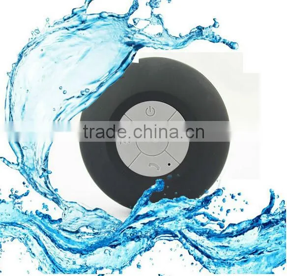 2015 Portable Waterproof Bluetooth Speaker Shower Speaker Car Handsfree Receive Call & Music Suction Phone photo-2