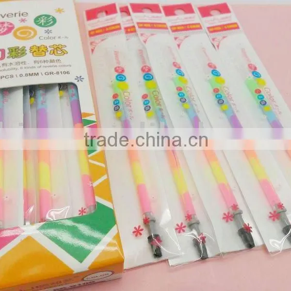 Rainbow Pastel Pen Ink Refill