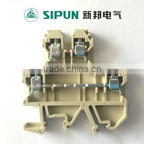 SEK-4/2-2 Double Level Brass Screw Terminal Block photo-2