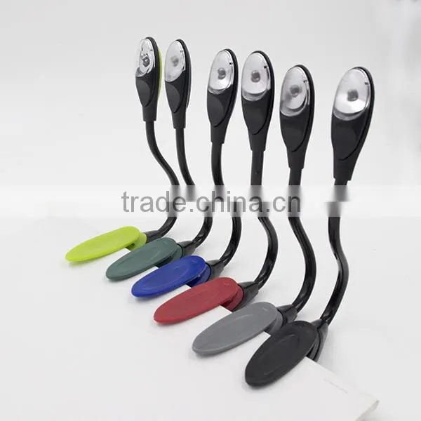 1 LED Flexible Book Light Easy Clip On Reading Light Perfect For Night Bookworms photo-2