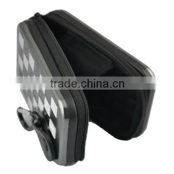 Digital Camera Aluminum Case Bag With Belt Clip and Double Zippers photo-3