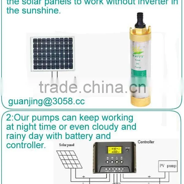 High Quality Submersible Water Pump Well Used for Garden Pools
