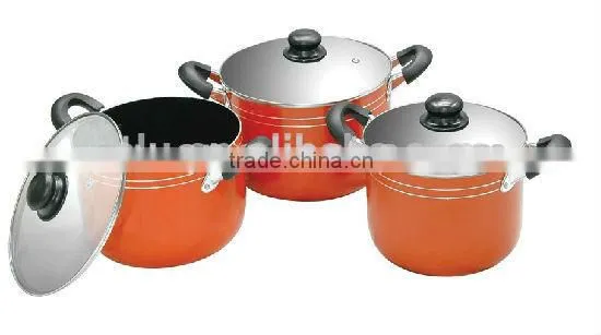 China Dinnerware Set Kithcen Appliance Fry Pan and Stockpot Colorful Dinnerware Sets photo-2