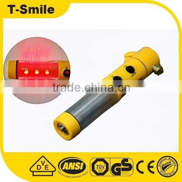 Multi-function tools emergency hammer flashlight safety hammer