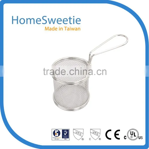 Stainless Steel Kitchen Basket-Hamburger Bakset-Fast Food Basket photo-5