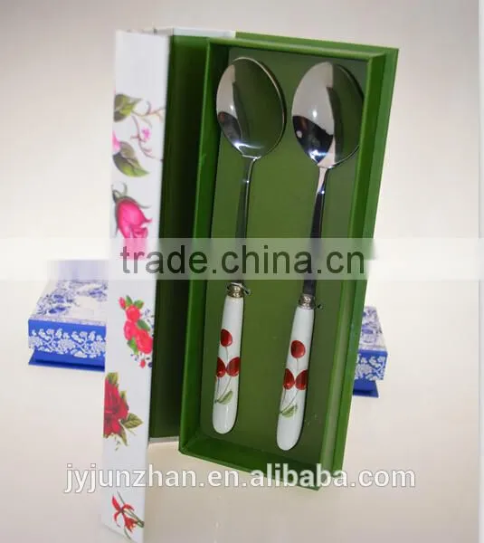 Korean Stainless Steel Cutlery With Nice Gift Box Packing and New Design--Junzhan Factory photo-5